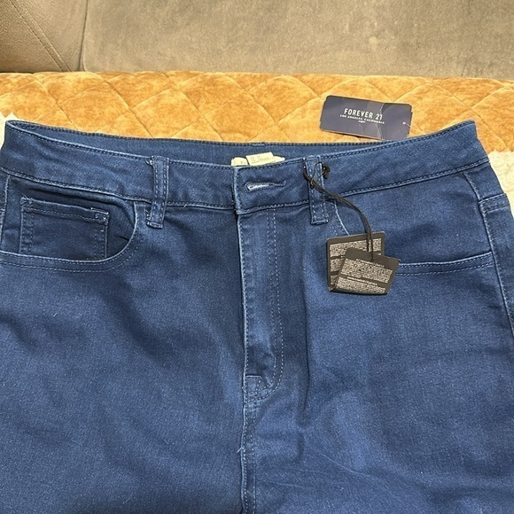 Blue Skinny Jeans NWT - forever 21 size 30 - Picture 4 of 7